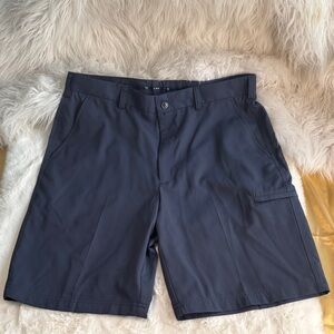 Pebble Beach Performance Dark Blue Men's Golf Cargo Shorts Sz. 34 BRAND NEW!